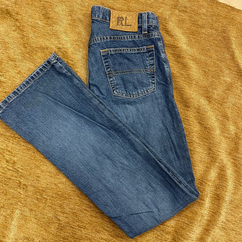 Polo Ralph Lauren vintage medium rise, boot cut ladies size 4 x32 jeans